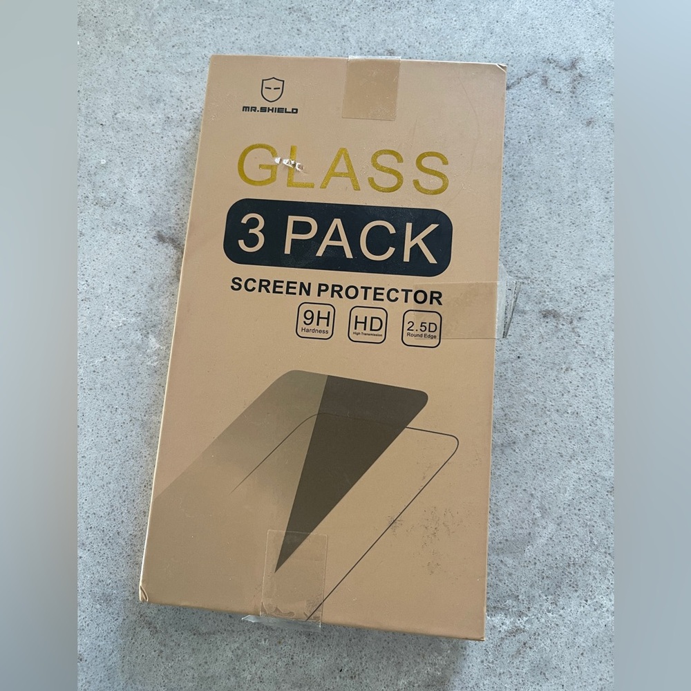 Glass Screen protector tempered glass 2 pack iPhone 7 new